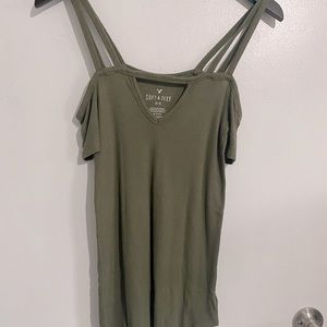 AE Ribbed Off the shoulder/tank top